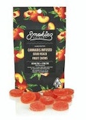 [Smokiez] Fruit Chews - 100mg - Sour Peach (S)