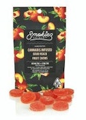 [Smokiez] Fruit Chews - 100mg - Sour Peach (Sativa)