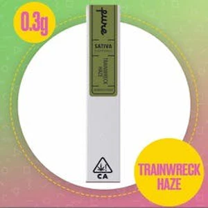 Mary's Medicinals - [Pure One] Disposable - 0.3g - Trainwreck Haze (S)