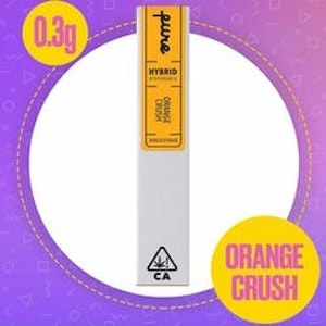PURE ONE - [Pure One] Disposable - 0.3g - Orange Crush (H)