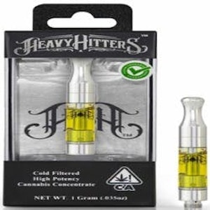 HEAVY HITTERS - [Heavy Hitters] Cartridge - 1g - Strawberry Cough (S)