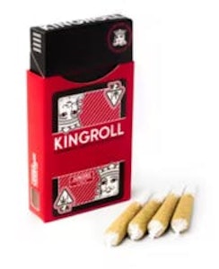 Kingroll JR - [Kingroll Jr] Infused Preroll 4 Pack - 3g - Lava Cake x Apple Fritter (H)