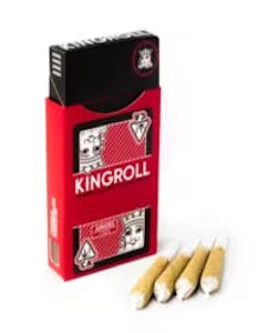 Kingroll JR - [Kingroll Jr] Infused Preroll 4 Pack - 3g - Sour Diesel x Pineapple Express (S)