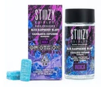 STIIIZY - [STIIIZY] Gummies - 100mg - Blue Raspberry Blast (I) 