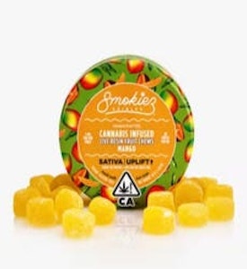 SMOKIEZ - [Smokiez] THC Live Resin Fruit Chews - 100mg - Mango (S)