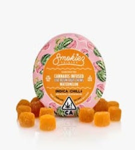 SMOKIEZ - [Smokiez] Live Resin Fruit Chews - 100mg - Watermelon (I)