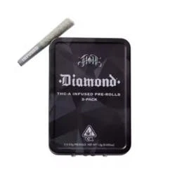 Heavy Hitters - [Heavy Hitters] Infused 3 Pack Pre Roll - 1.5g - Black Haze (S) Main Image