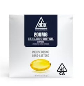 ABSOLUTE XTRACTS - [ABX] THC Soft Gel - 200mg - 1ct