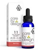 [Care By Design] CBD Tincture - 30mL - 1:1