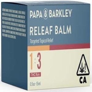 PAPA & BARKLEY - [Papa & Barkley] Balm 15ml - 120mg - Releaf 1:3 (CBD:THC)