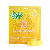 [Kanha] NANO VEGAN Gummies - 100mg - Luscious Lemon (S)