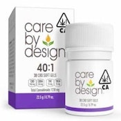 [Care by Design] CBD Soft Gels - 40:1 - 30ct