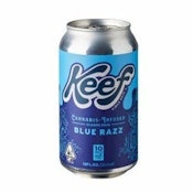 [Keef] THC Soda - 100mg - Xtreme Blue Razz (H)