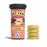 [Lost Farm] Live Resin Gummies - 100mg - Juicy Peach Mimosa (S) 