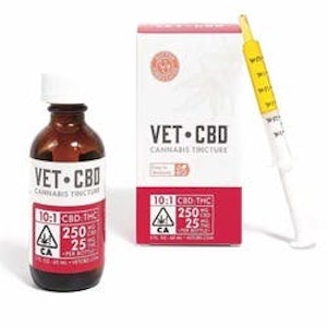 VETCBD - [VETCBD] Tincture - 25mg - 10:1 Extra Strength 60ml
