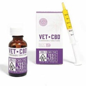 VETCBD -  [VETCBD] Tincture - 30ml - Regular Strength 125mg