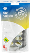 Double Delicious | 20:1 CBD Capsules | 10pk | DOH |  100mg CBD : 5mg THC