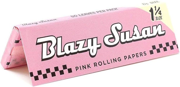 ELEMENTS - 1.25" Pink Rolling Papers || Blazy Susan || 1 book