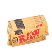 Raw Unrefined Classic 1.25 1 1/4 Size Rolling Paper