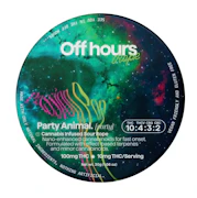 Party Animal Gummy Rope 100mg - Sativa | Off Hours