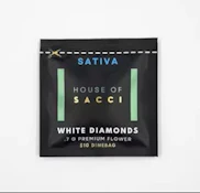 House of Sacci - White Diamonds - Flower - 0.7g