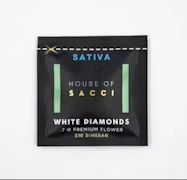 House of Sacci - White Diamonds - Flower - 0.7g