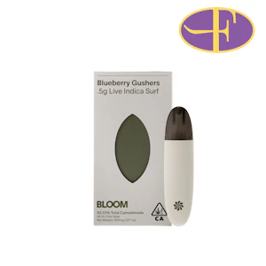 BLOOM - Blueberry Gushers Disposable Live Resin Surf Vape