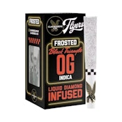 CLAYBOURNE Black Triangle Og 5-Pk (Frosted Flyers) (I) Infused Preroll Packs 2.5g