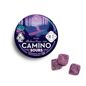 Camino - Sour Blackberry Gummies | 1:1:1 THC:CBD:CBN | 100mg