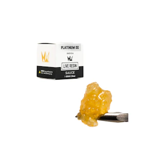 WEST COAST CURE - Platinum OG | Live Resin Sauce 1g (I) | West Coast Cure