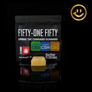 Fifty-One Fifty | THC+CBD+CBN+CBC Gummy | 100mg