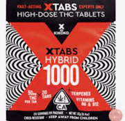 [Kikoko] THC Tablet - 50mg - Xtabs - Hybrid 20ct (H)