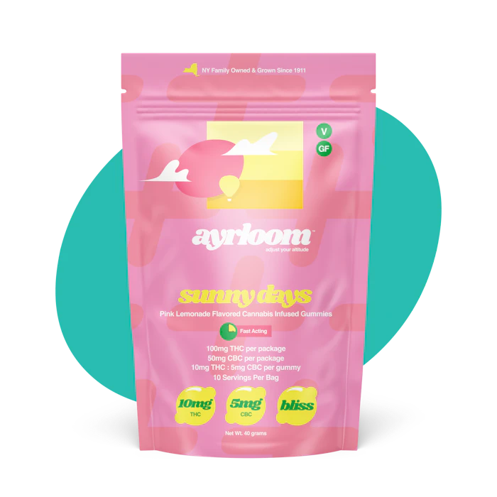 ayrloom - Ayrloom | Sunny Days | Gummy | 10PK | 100mg Main Image