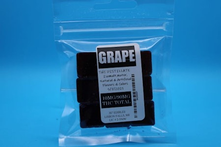 Grape - 90mg Hard Candy - 207 Edibles