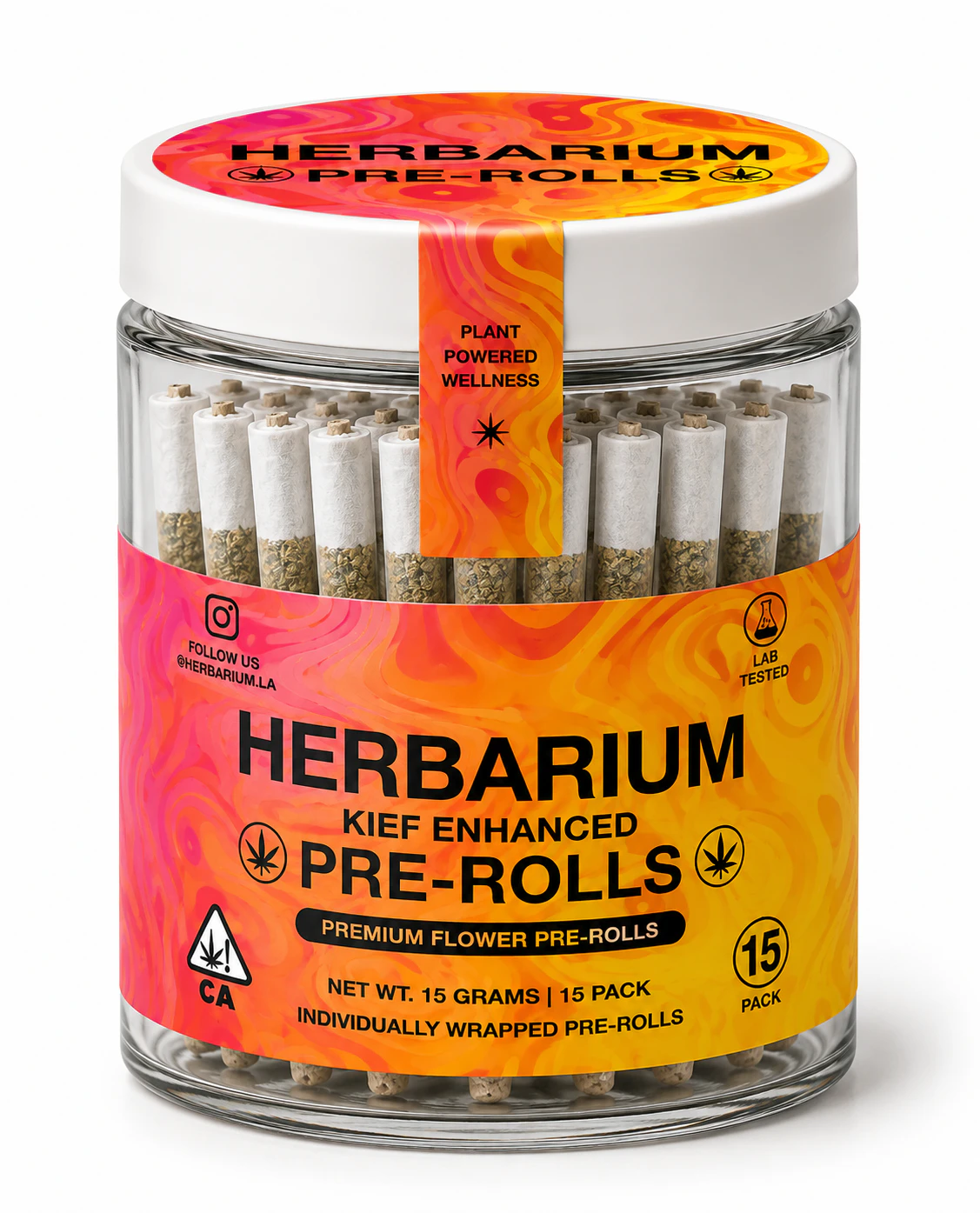 Herbarium - Herbarium | Blue Dream | Sativa 15 Kief Enhanced Premium Flower Pre-Rolls Main Image