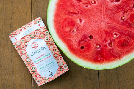 Elefante - Watermelon (Vegan) Gummies - 100mg - Elefante