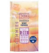 Dixie | Synergy Berry Focused Gummies | 2:1:1 CBG:CBD:THC