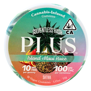 PLUS PRODUCTS - Plus - Island Maui Haze - Gummies - 10pk - 100mg