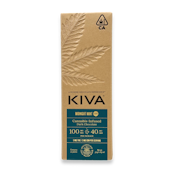 Kiva - Midnight Mint Dark Chocolate Bar - CBN 5:2 - Edible - 100mg