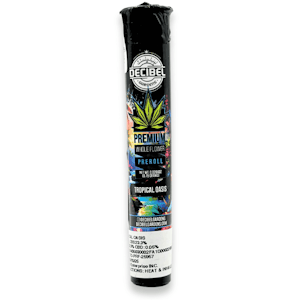 DECIBEL GARDENS - Decibel Gardens - Tropical Oasis - Preroll - 0.75g