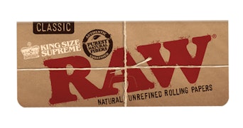 RAW - King Size Supreme Classic Rolling Papers