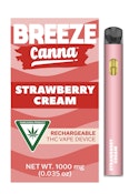 Breeze 1g Disposable Vape Cart - Strawberry Cream