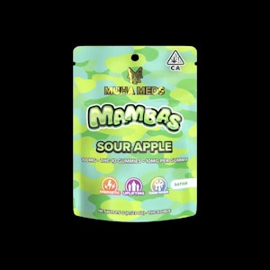 MUHA MEDS - Muha Meds - Mambas Sour Apple Gummies - 200MG (5x40MG)