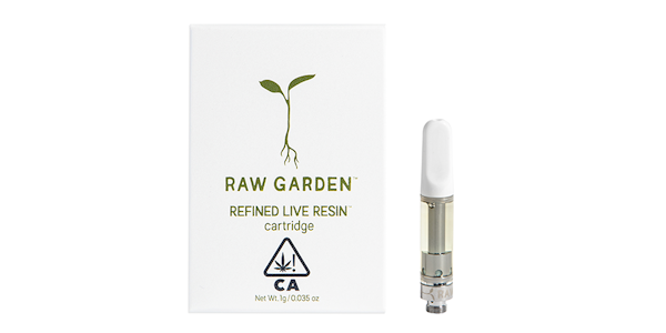 Raw Garden - Raw Garden Lemon Blossom Refined Live Resin Vape Cart 1g