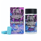 Blue Raspberry Blast 100mg Gummies - STIIIZY
