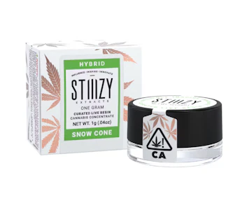 STIIIZY - Stiiizy -  Snow Cone - 1g Curated Live Resin