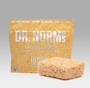 DR. NORM'S - Dr. Norm's - Original Crispy Rice Bar 100mg