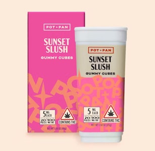 POT+PAN - Pot + Pan | Sunset Slush | 100mg - 20pc | Gummies [I]