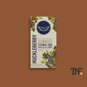 WYLD - Wyld CBD Gummies Huckleberry 250mg