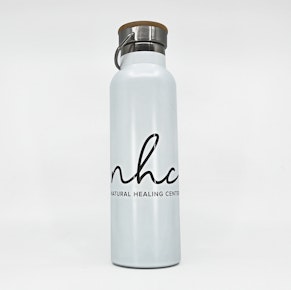 NHC Gear - Water Bottle - White - Stainless Steel 